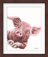 Framed This Little Piggy's Toes