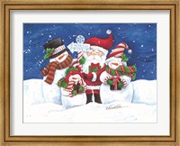 Framed North Pole Friends