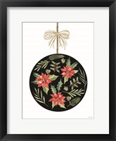 Framed Christmas Ornament III