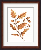 Framed Fall Leaf Stem I