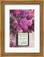 Framed I Am Enough Floral