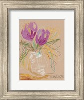 Framed Lacey Lavender