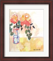 Framed Flowers for Judy