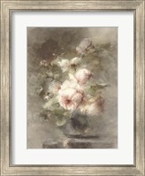 Framed Old World Rose Bouquet