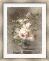 Framed Old World Rose Bouquet