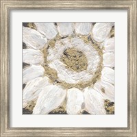 Framed Golden Sunflower