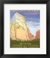 Framed Zion National Park