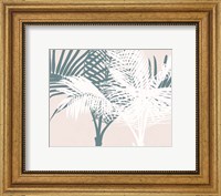 Framed Transitioning Palm Pattern
