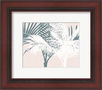 Framed Transitioning Palm Pattern