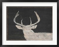 Framed Brow Tine Deer I