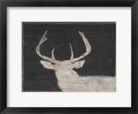 Brow Tine Deer I Framed Print