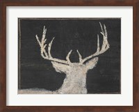 Framed Brow Tine Deer II