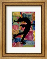 Framed Patchwork Athlete III