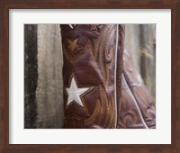 Framed Boots with Star