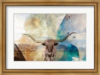 Framed Longhorn