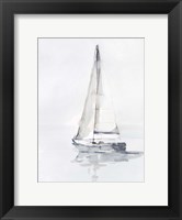 Framed Misty Harbor I