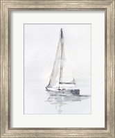 Framed Misty Harbor I