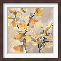 Framed Ginkgo Leaf Moment I