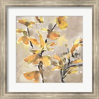 Framed Ginkgo Leaf Moment I