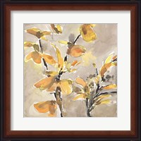 Framed Ginkgo Leaf Moment I