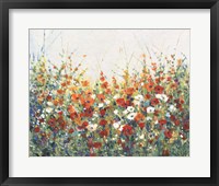 Garden in Bloom I Framed Print