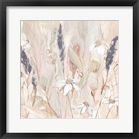 Lavender Flower Field I Framed Print