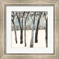 Framed Winter Treeline II