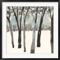 Framed Winter Treeline II