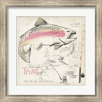 Framed Trout Journal I