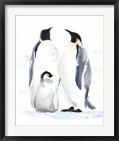Framed Emperor Penguins II