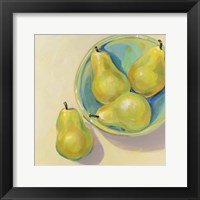 Framed Fruit Bowl Trio III
