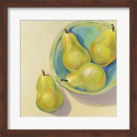 Framed Fruit Bowl Trio III