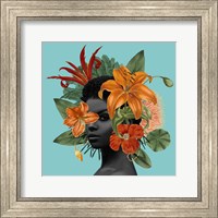 Framed Tangerine Tropics II
