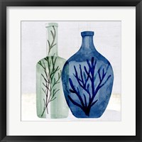 Framed Sea Glass Vase I