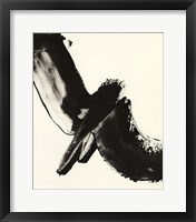 Black Expression I Framed Print