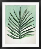 Framed Verging Palm I