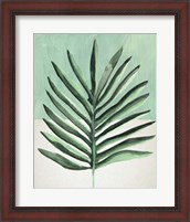 Framed Verging Palm I
