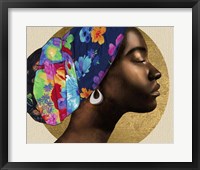 Golden Lady I Framed Print