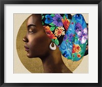 Golden Lady II Framed Print