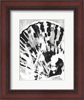 Framed Ocean Inkblot II