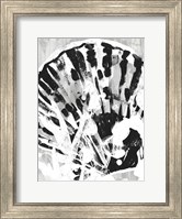 Framed Ocean Inkblot II