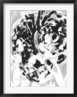 Framed Ocean Inkblot III