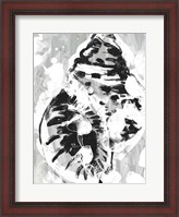 Framed Ocean Inkblot IV