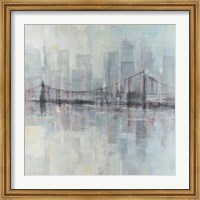 Framed Pastel Cityscape II