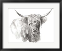 Framed Soft Focus Highland Cattle I