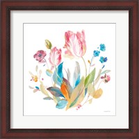 Framed Spring Tulips II