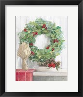 Natural Christmas II Framed Print