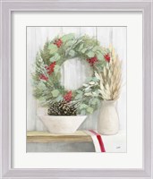 Framed Natural Christmas I