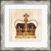 Framed Majestys Crown I Light