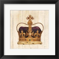 Framed Majestys Crown I Light